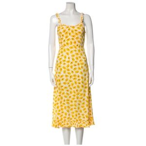 Faithfull the Brand Noemie Daisy Midi Dress